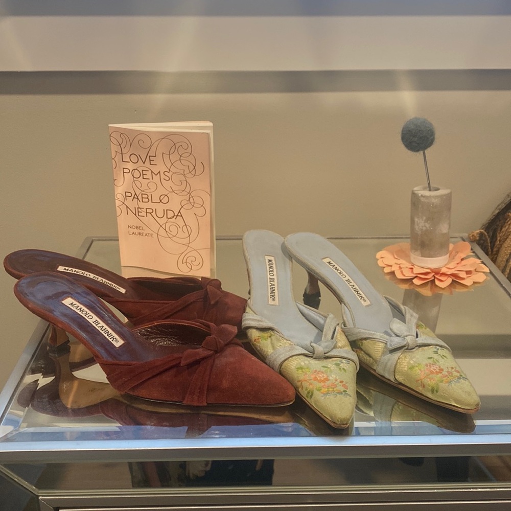 2 Manolo heels. Size 5.